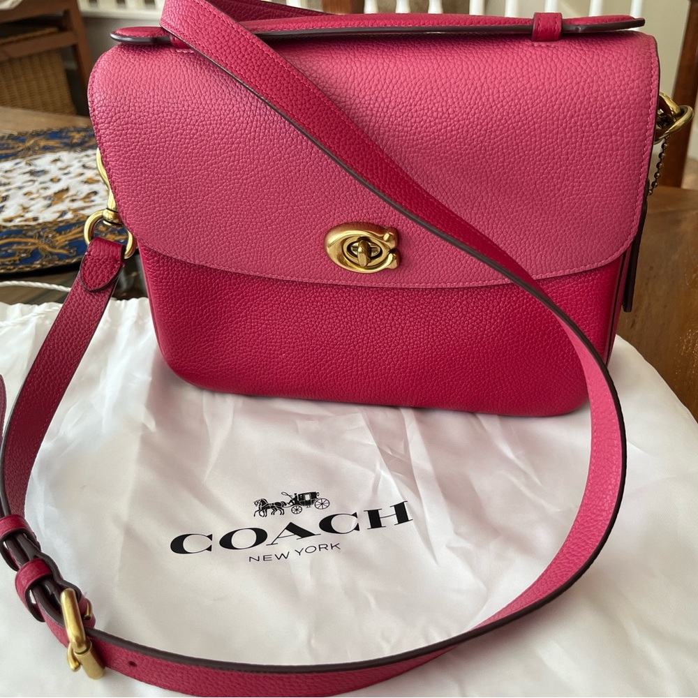 Coach Cassie in Bright Cherry